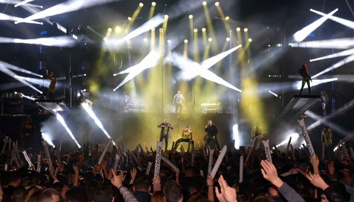 Actuación de la Orquesta Panorama