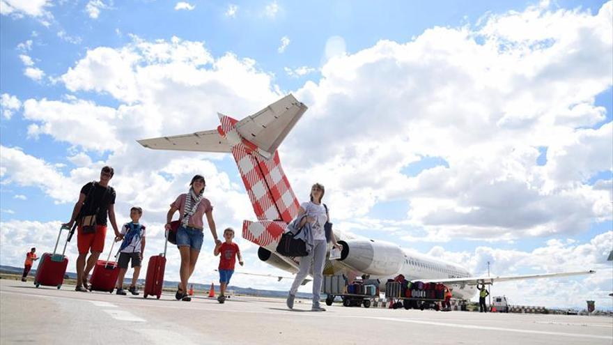 El aeropuerto aumentó en julio un 23% el número de pasajeros