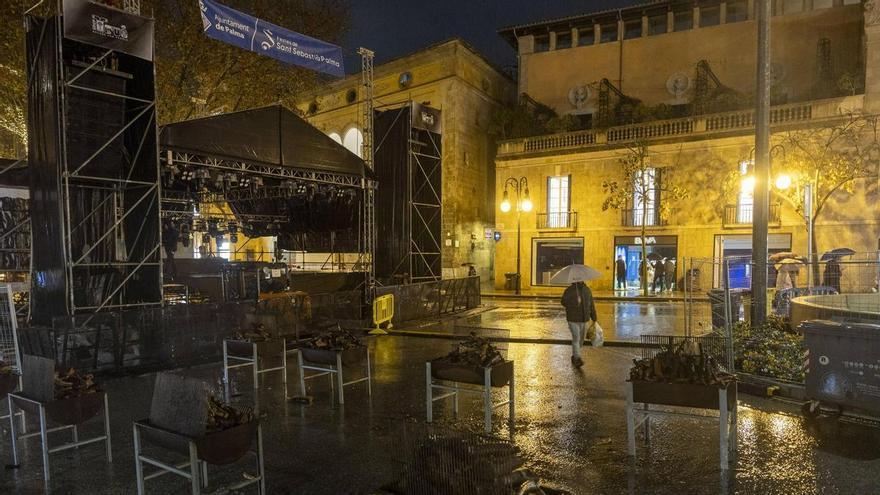El Ayuntamiento de Palma compensa con 282.944 a los promotores de los conciertos de la Revetla de Sant Sebastià suspendidos por la tragedia de Ademuz