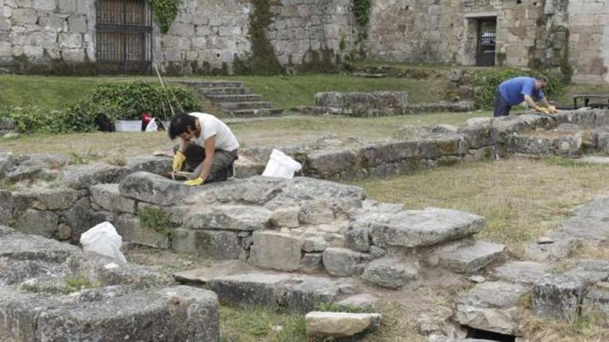 Trabajos en las ruinas de San Francisco. / la opinión