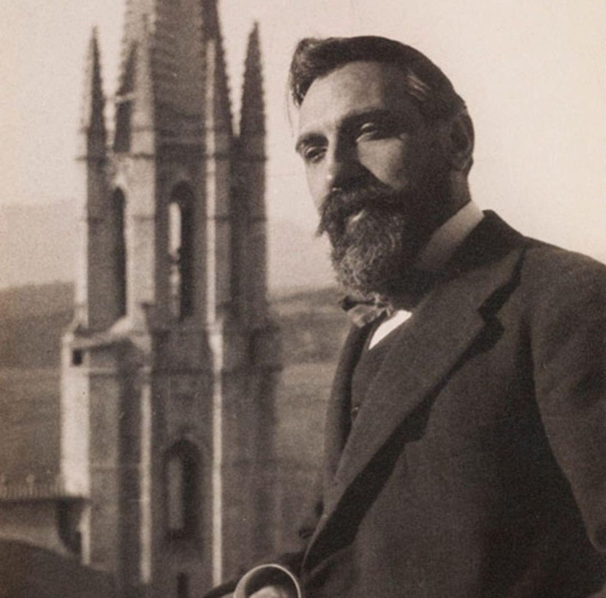 Retrat de l’arquitecte gironí Rafael Masó, l’any 1920. | JOAN MASÓ VALENTÍ/AJ. DE GIRONA. CRDI
