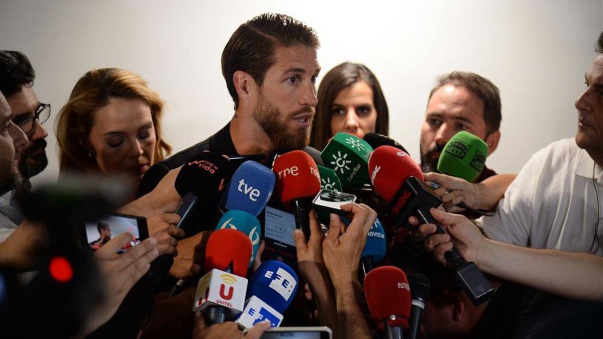 Sergio Ramos recordó con mucho cariño a su amigo en el velarorio