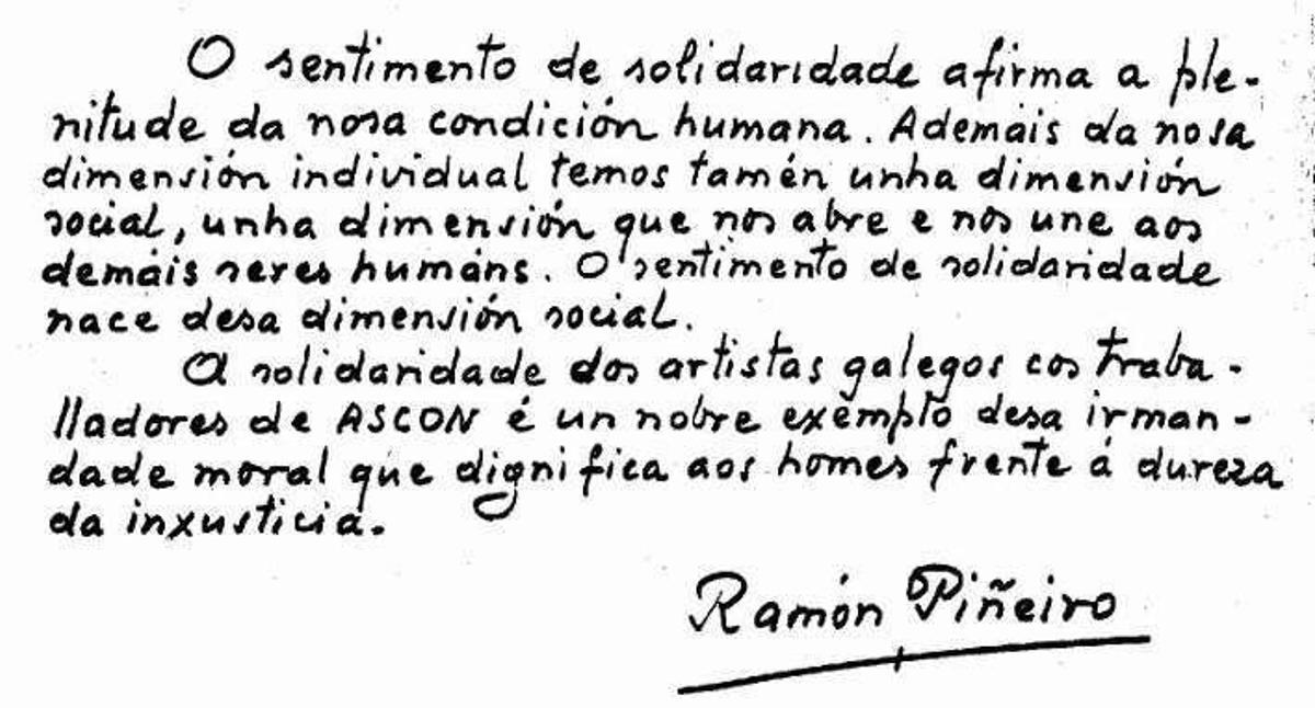Arte galega para os traballadores de Ascón