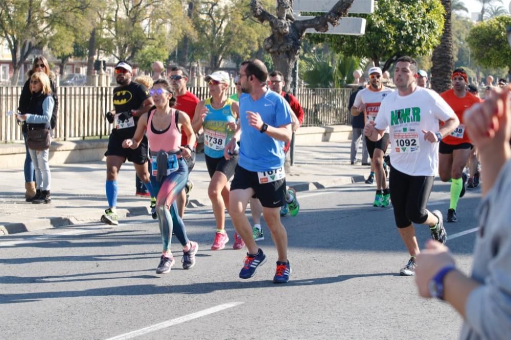 Media Maratón Murcia: Paso por Puente Reina Sofía