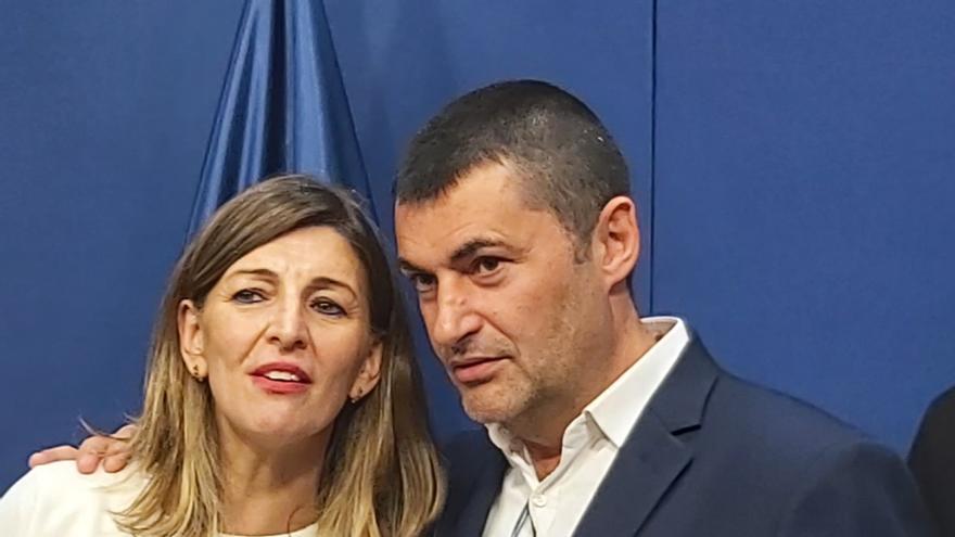 La ministra y el presidente de UPTA.