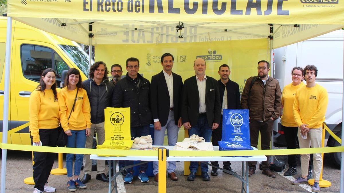 Presentación del concurso en Almàssera