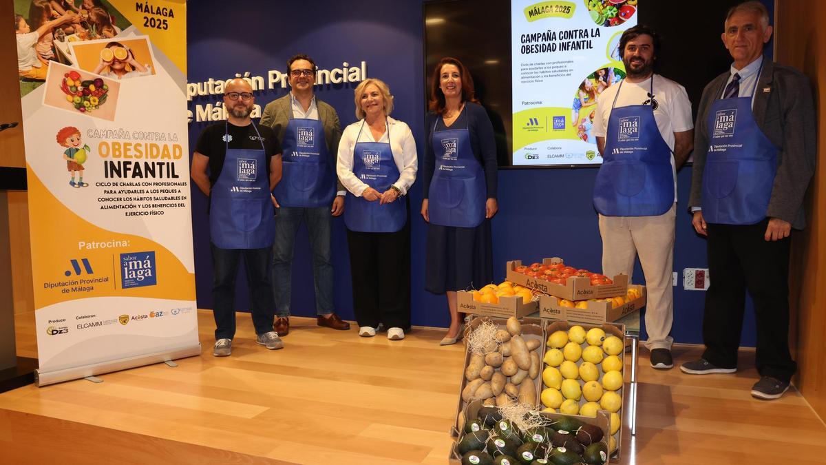 La Diputación de Málaga presenta su campaña para prevenir la obesidad infantil