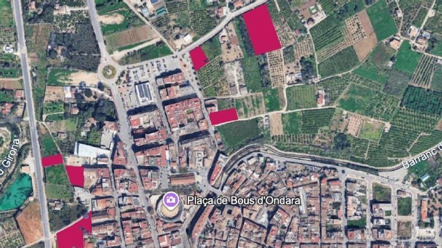 Ondara impulsa un ambiciós pla d'aparcaments per a crear prop de 1.000 places