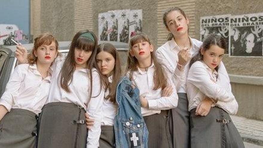 Pla conjunt de les protagonistes de &#039;Las niñas&#039;