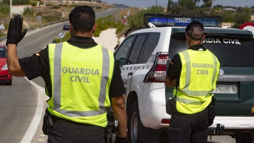 Control de la Guardia Civil