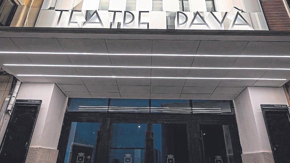 El Teatro Payá ha sido remodelado con una inversión de 300.000 €.