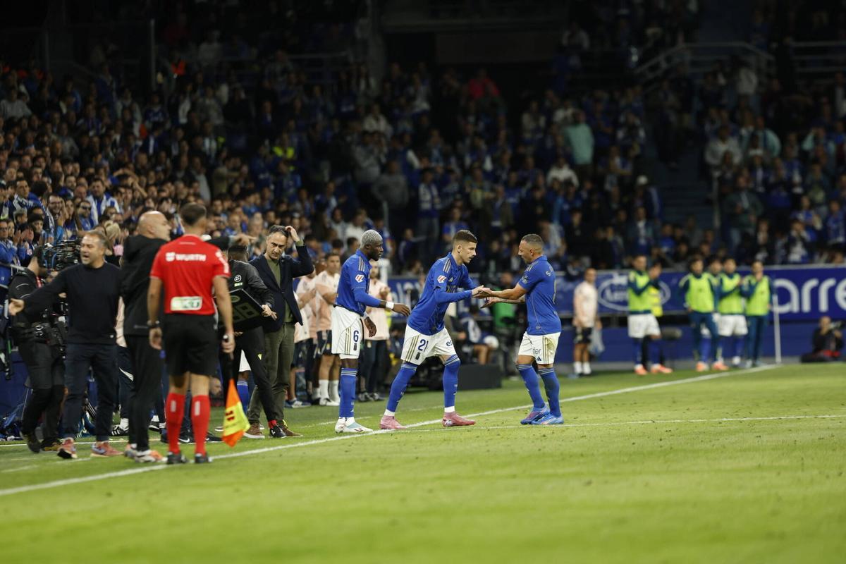 Oviedo. Real Oviedo Barcelona en el Tartiere