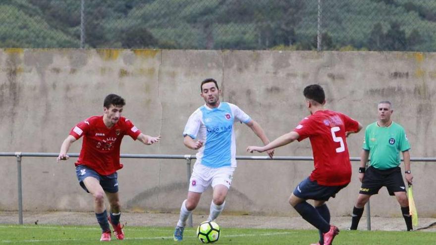 Rubén Durán, el máximo realizador de la Unión Deportiva Ourense . // Jesús Regal