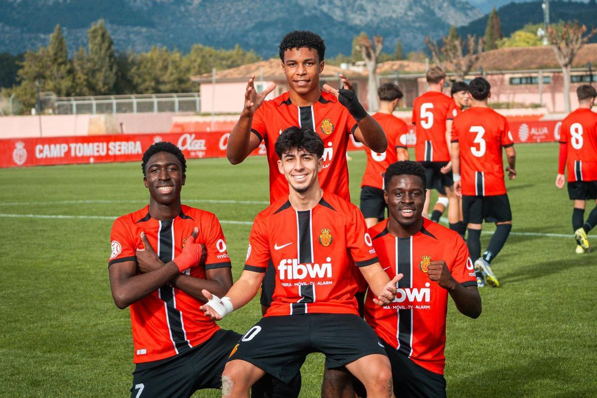 Fotoi de archivo del Mallorca juvenil DH