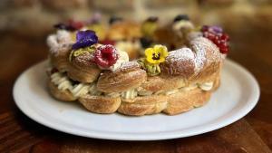 Roscón vegano en Distrito Vegano