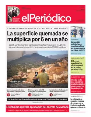 La portada de EL PERIÓDICO del 28 de julio de 2026