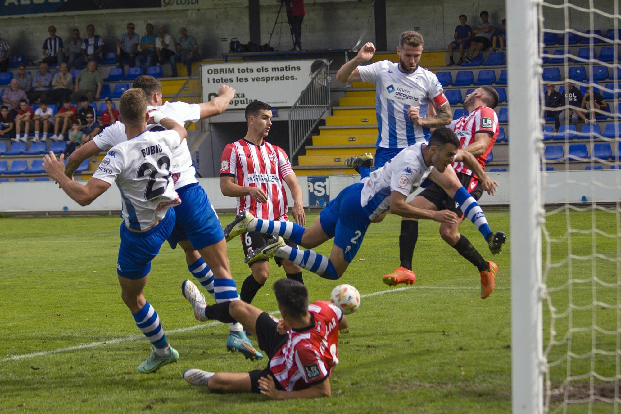 La UD Logroñes se impone al Alcoyano (0-1)