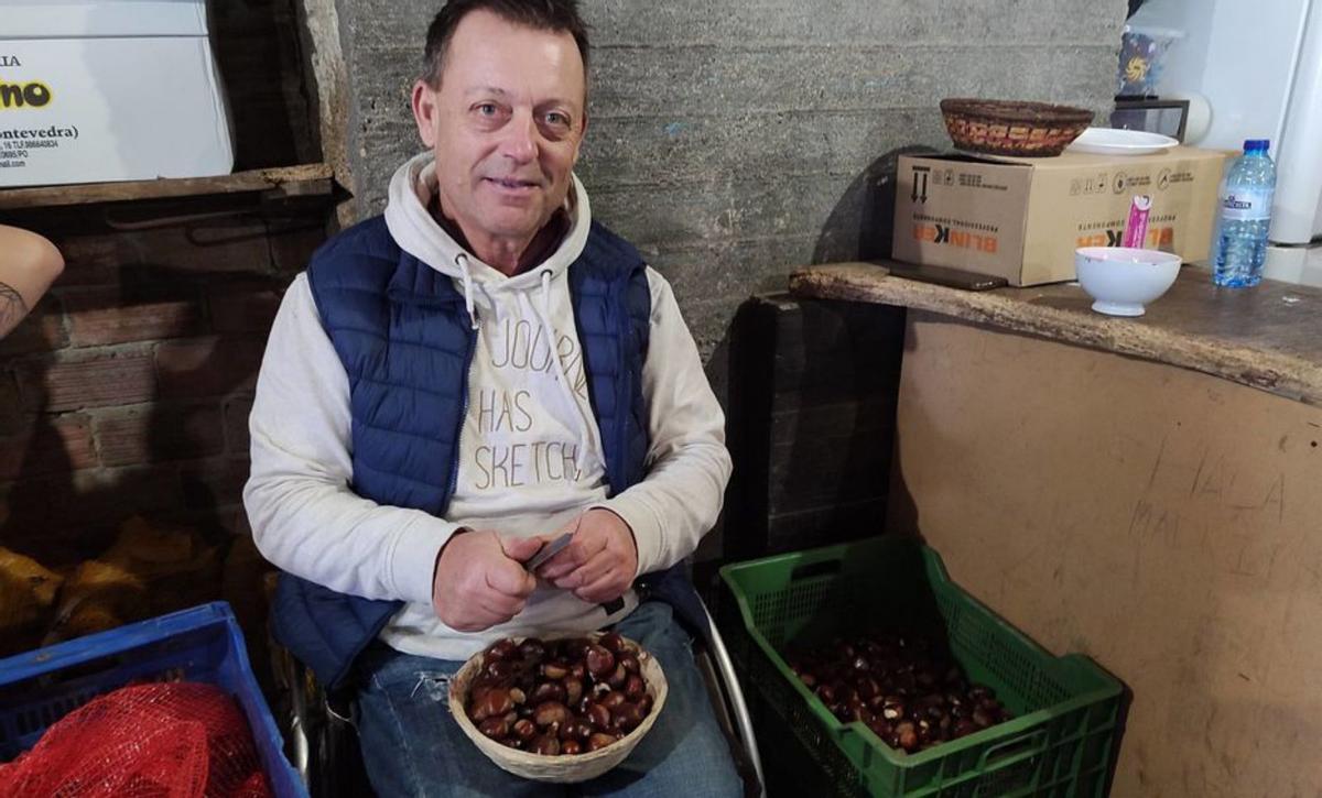 Entre tazas de vino y castañas