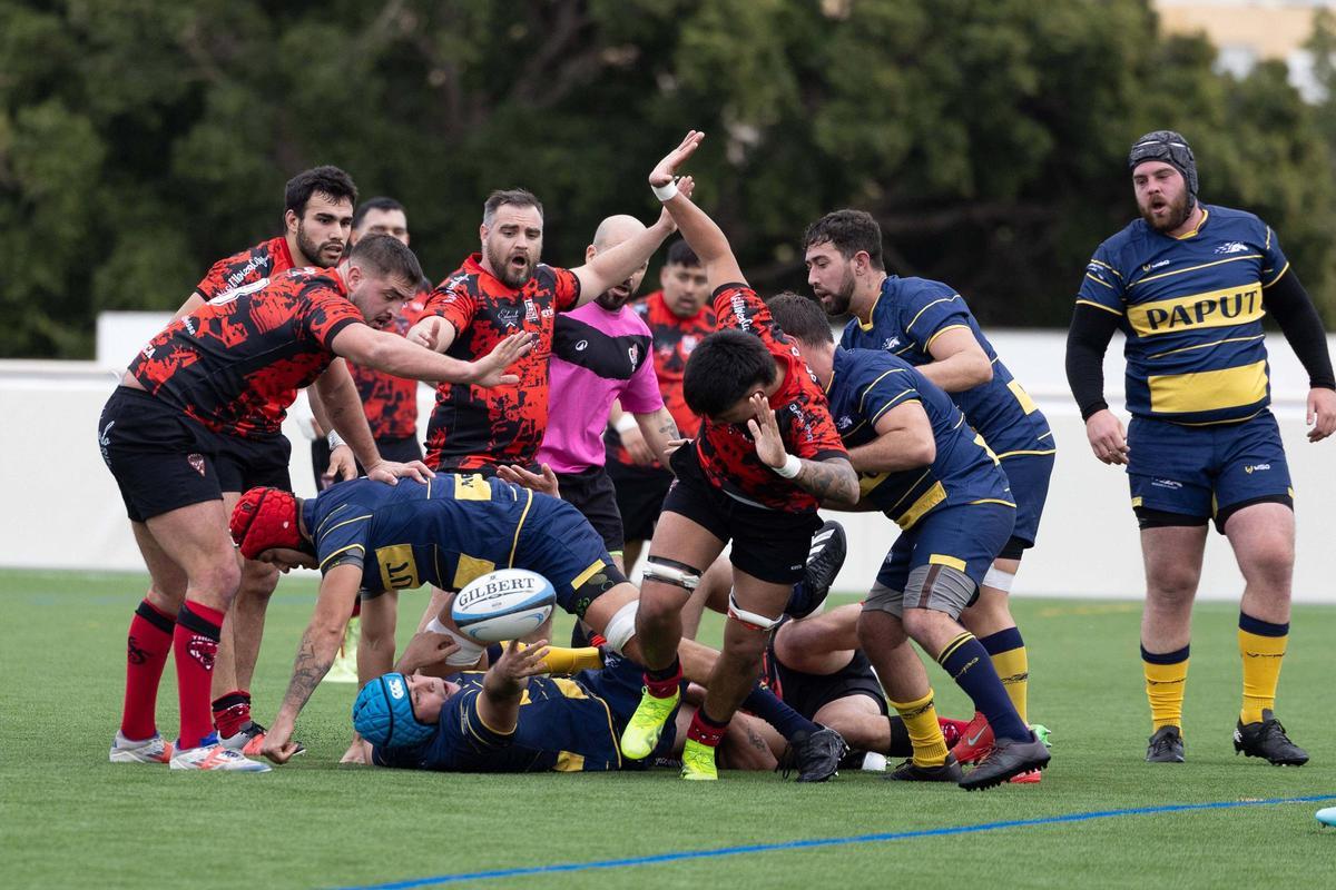 Primer partido en es Putxet: Ibiza Rugby-Menorca