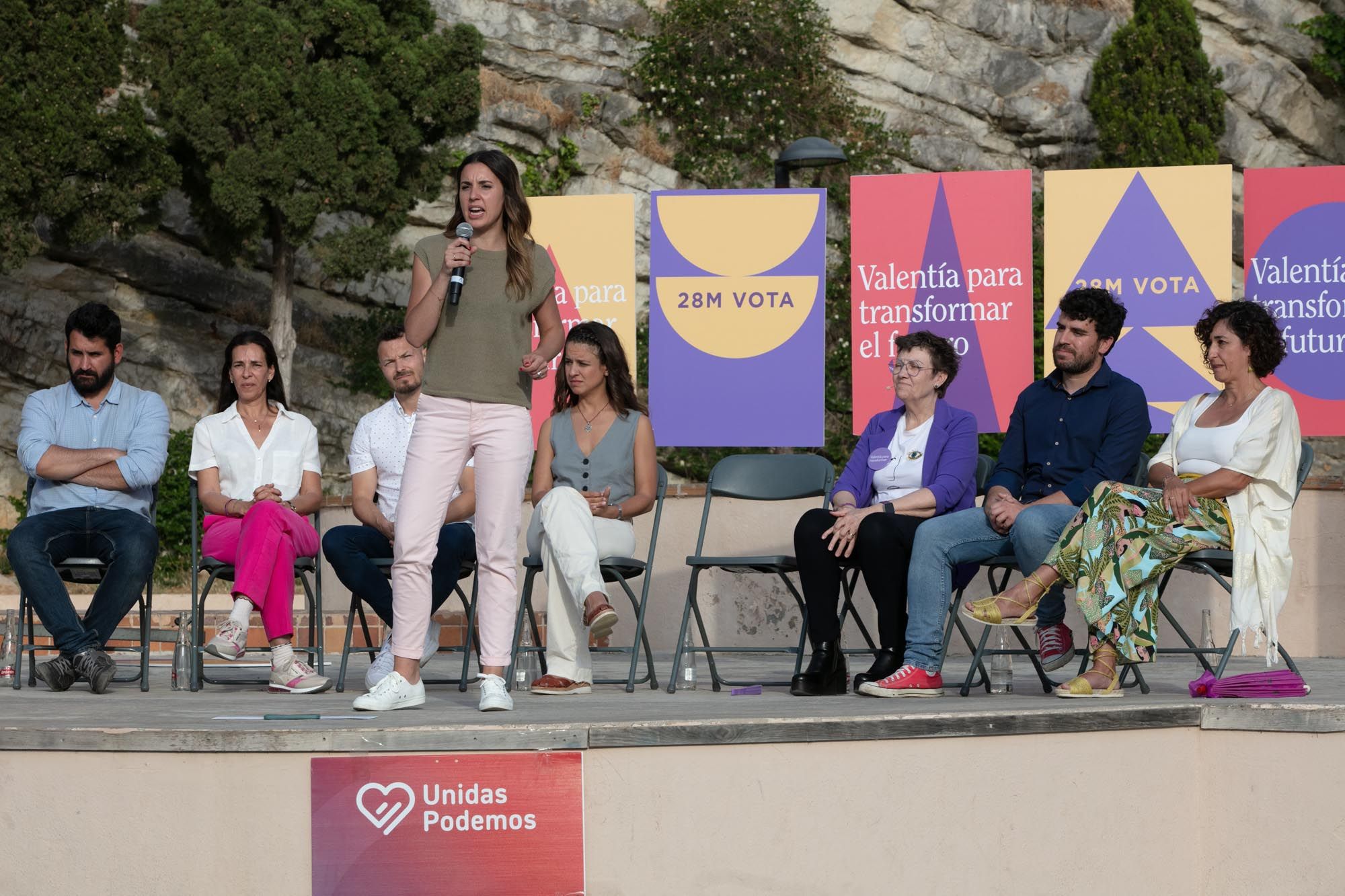 Irene Montero, en Ibiza