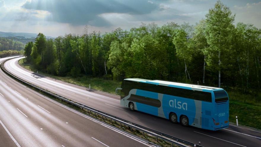 Autobús de Alsa.