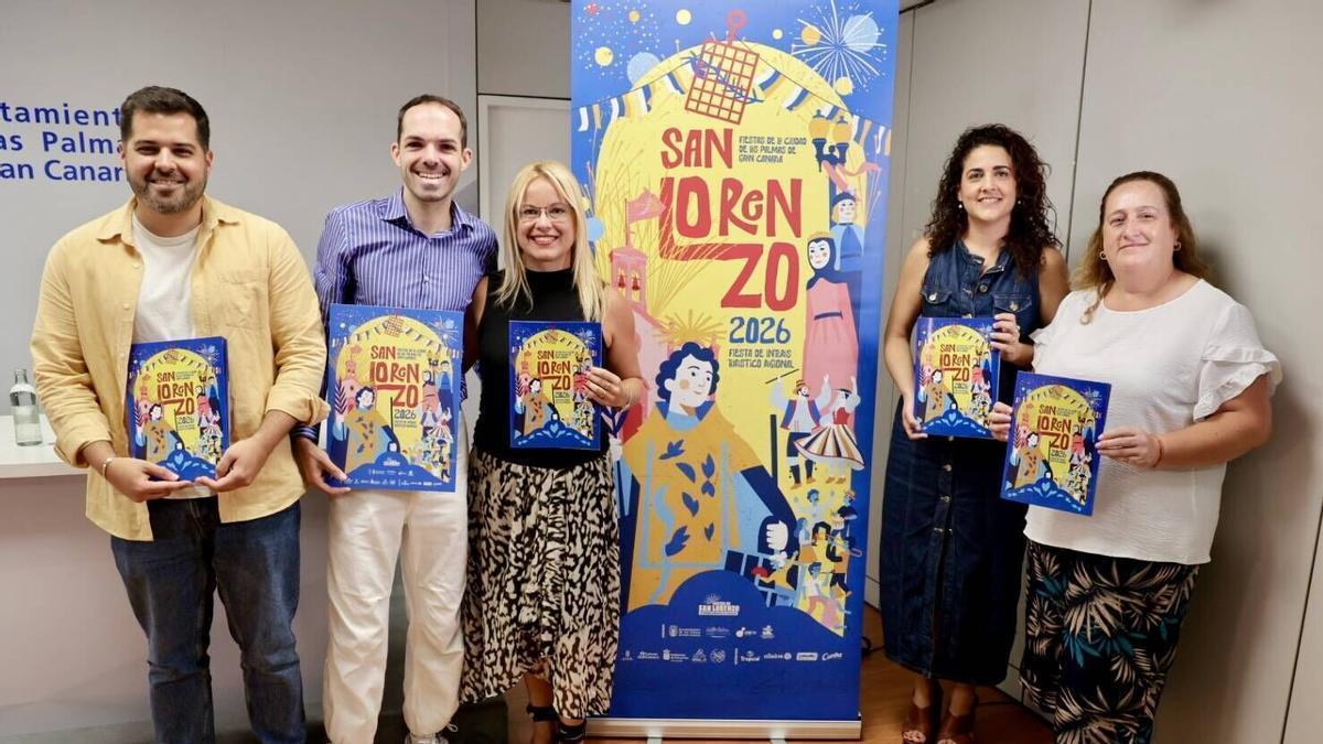 Presentación de las fiestas de San Lorenzo.