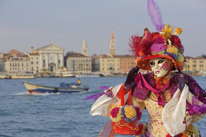 El famoso carnaval de Venecia