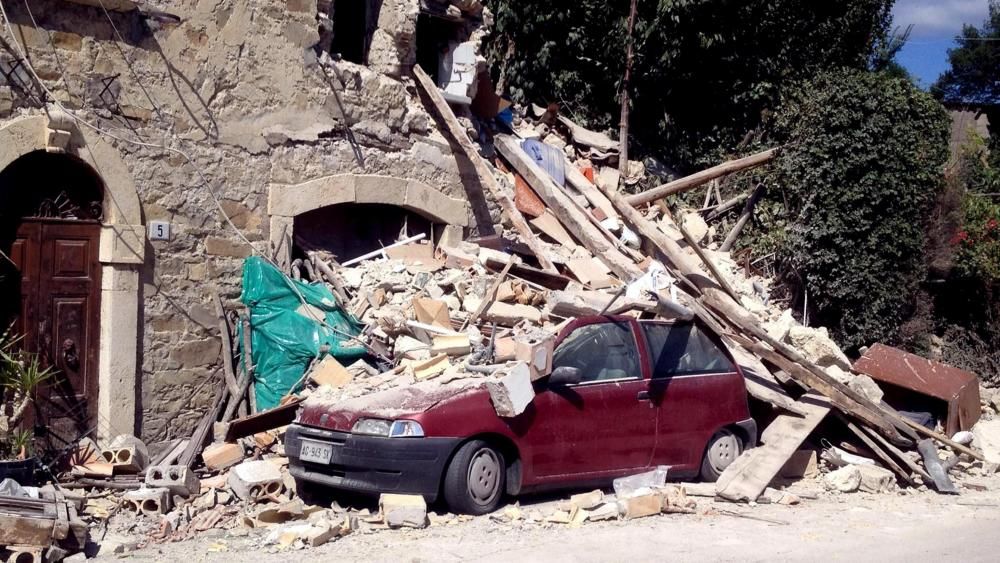 Terremoto en el centro de Italia