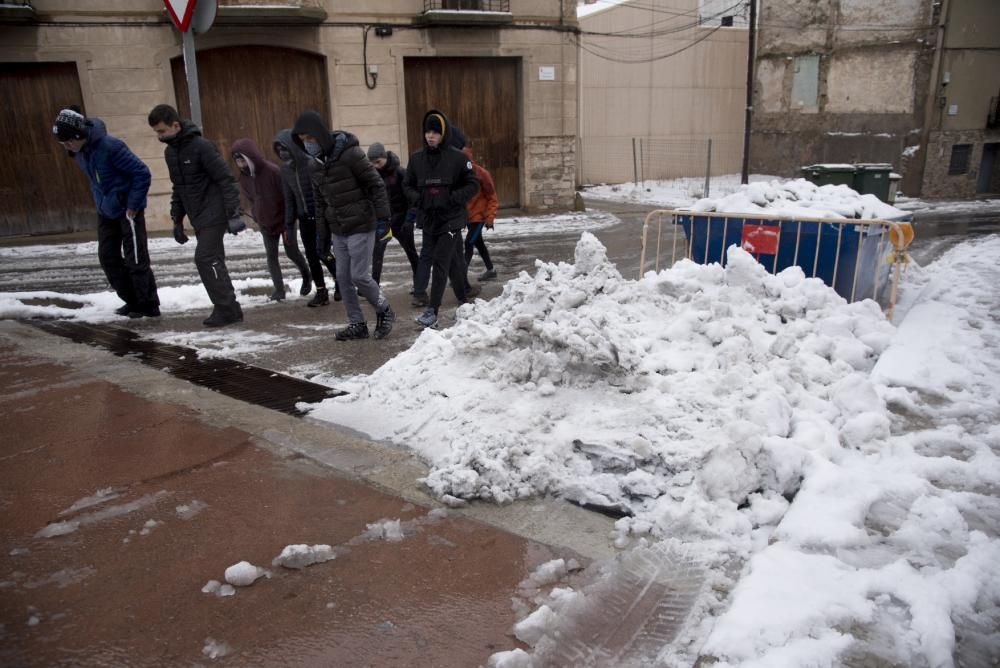 Fotos de la nevada a la Catalunya Central