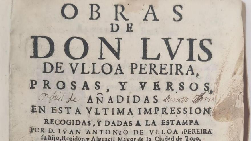 Luis de Ulloa, un poeta toresano del Siglo de Oro en una posición de plata