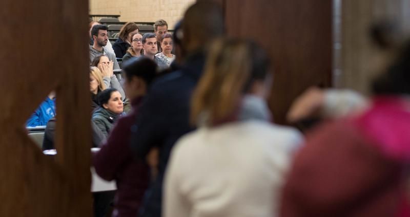 Oposiciones de Correos en la Facultad de Derecho