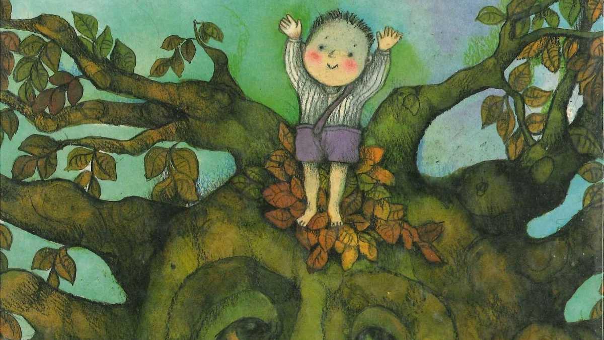 Ilustración de 'El niño y el árbol', de la valenciana Viví Escrivà.