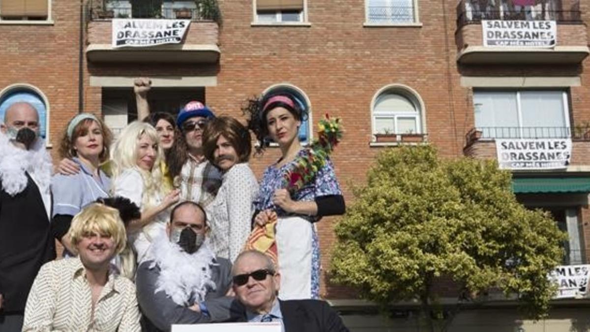 zentauroepp36342725 barcelona 19 11 2016 actores que han participado en un video161119180314