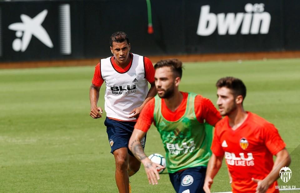 Primer entrenamiento de Murillo