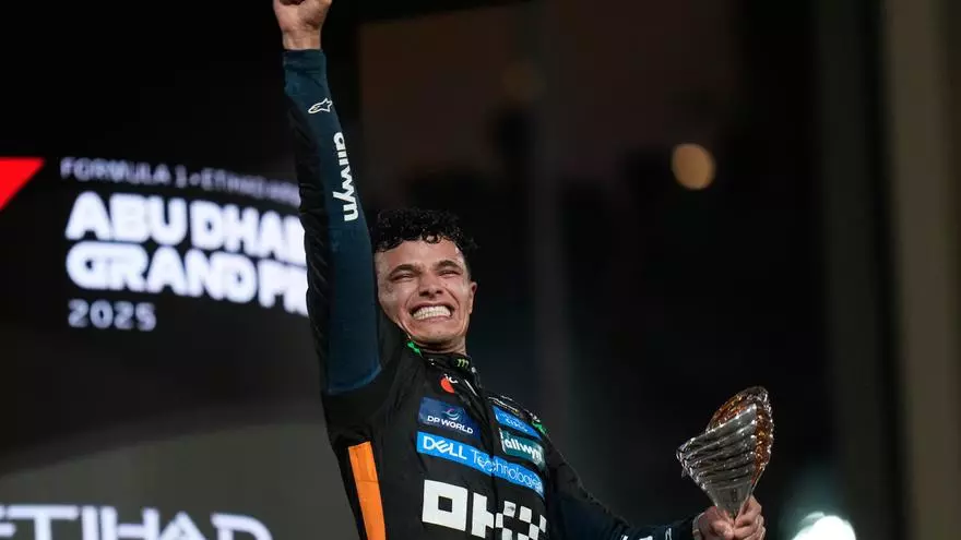 ¡Lando Norris, campeón del mundo!