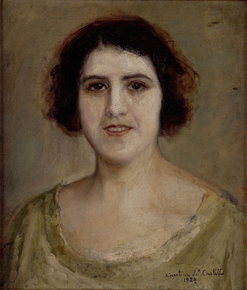 "Retrato femenino" (1924), de Carolina del Castillo.