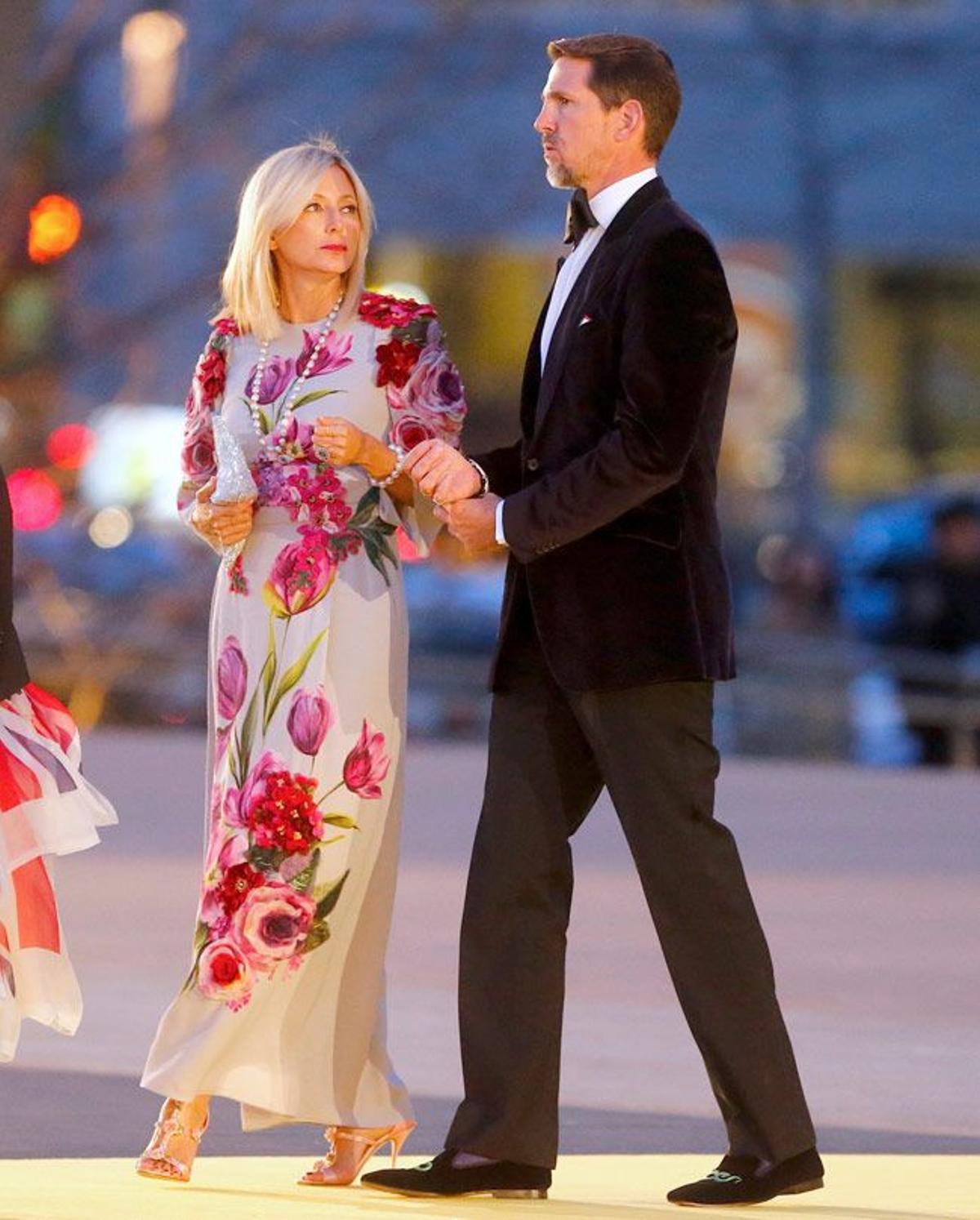 Marie-Chantal Miller y Pablo de Grecia llegan al desfile de Alta Moda de Dolce &amp; Gabbana en Nueva York