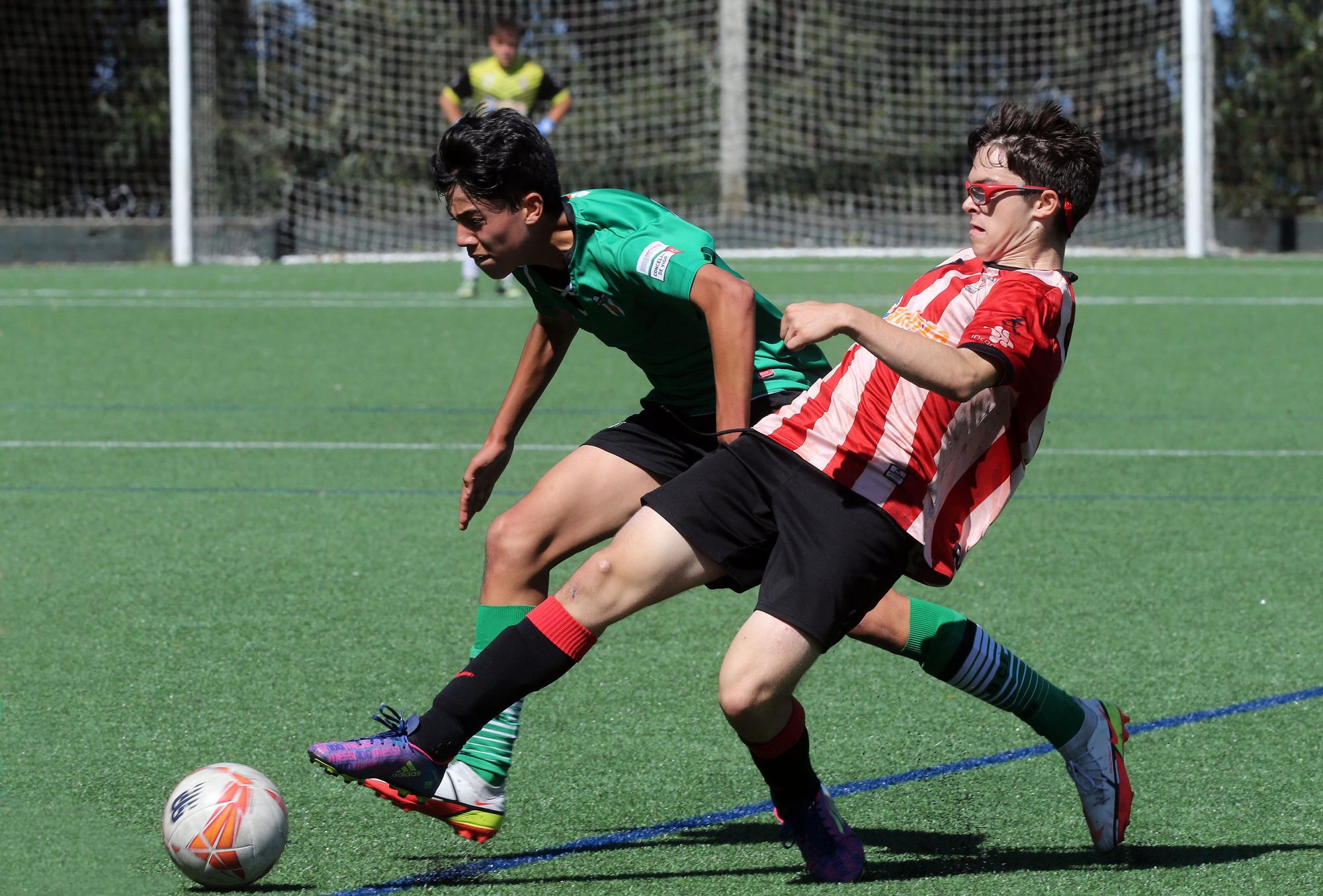 Partido entre el Castrelos y el Balaídos sub 16.