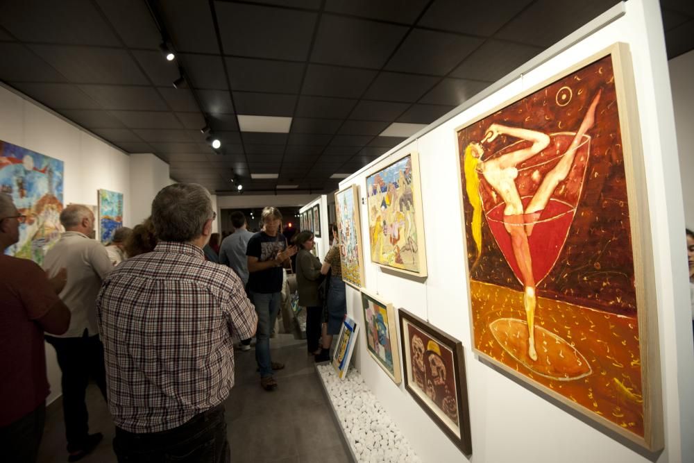 Inauguración de la galería Spazo en Os Mallos