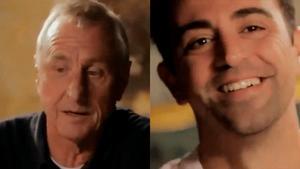 Se hace viral un vídeo de Cruyff y Xavi en plena crisis en Can Barça. Atentos al consejo que le da el neerlandés
