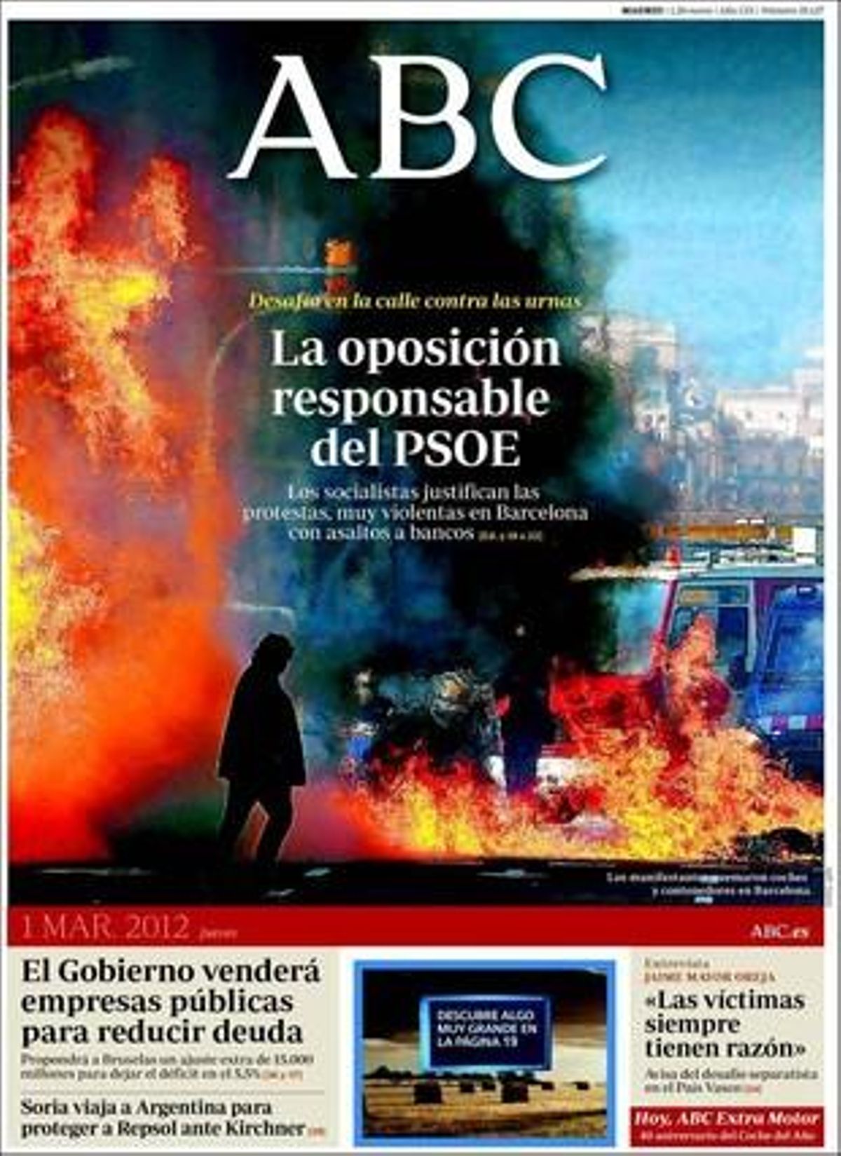 Portada d’’ABC’.