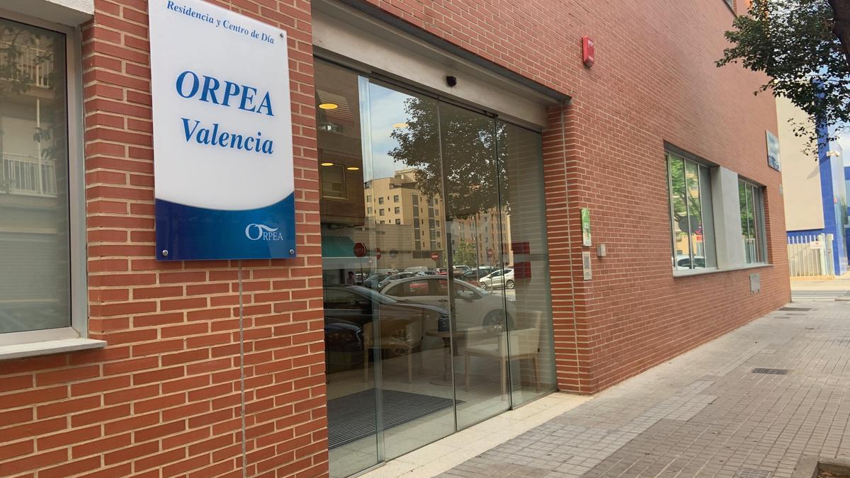 Fachada del centro Orpea en València