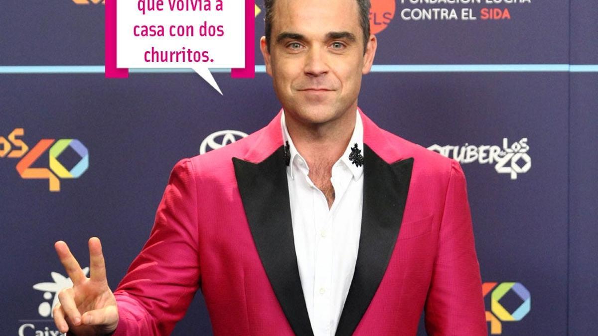 Robbie Williams es 'casi vegano'