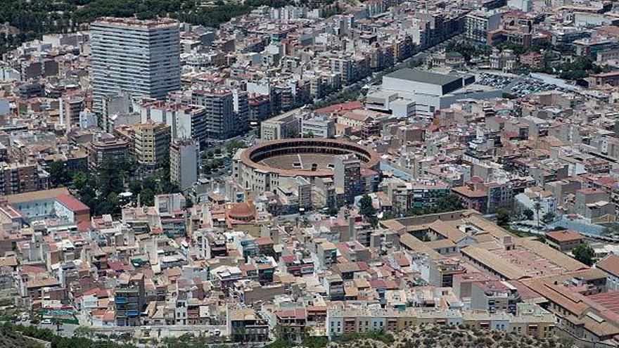 Vista aérea barrio Carolinas.