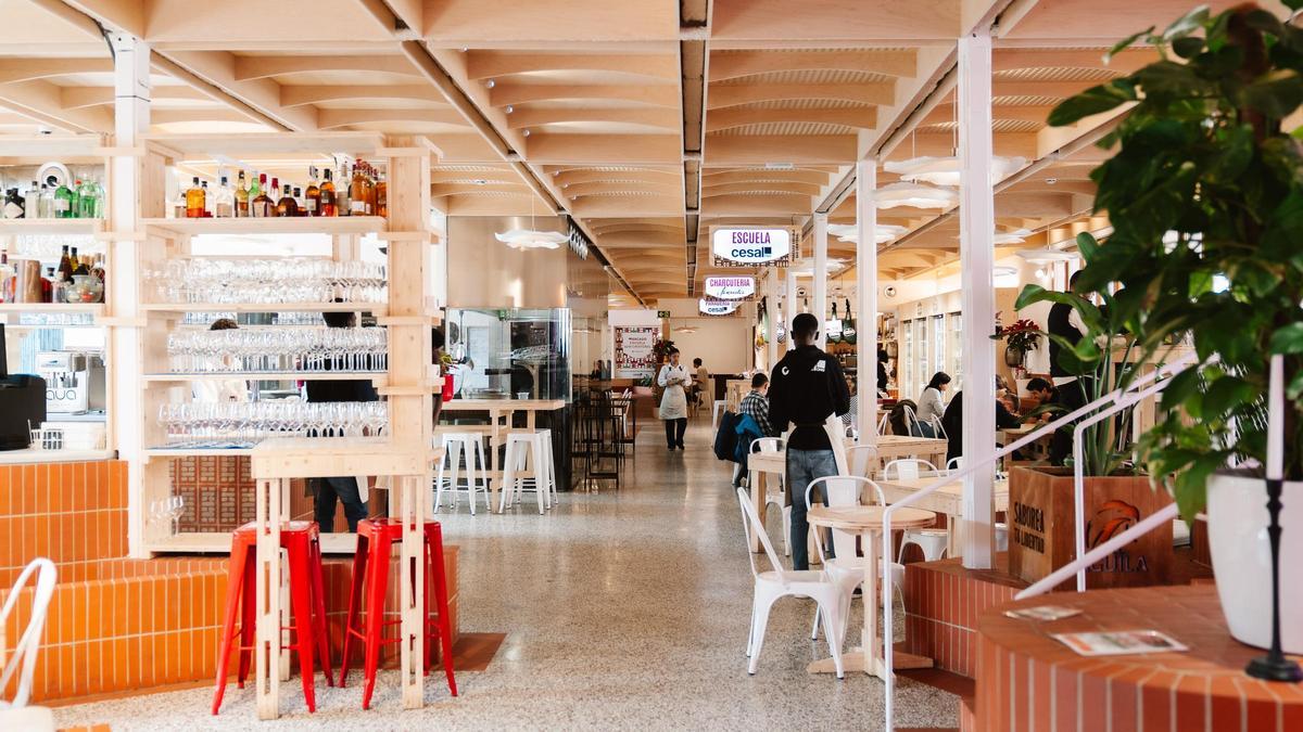 El Mercado Escuela de San Cristóbal, sitaudo en el distrito de Chamartín.