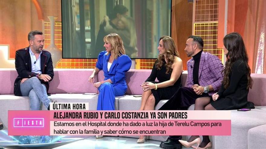 Fiesta desvela la verdad sobre el nacimiento del hijo de Alejandra Rubio: "Nació ayer por la noche"