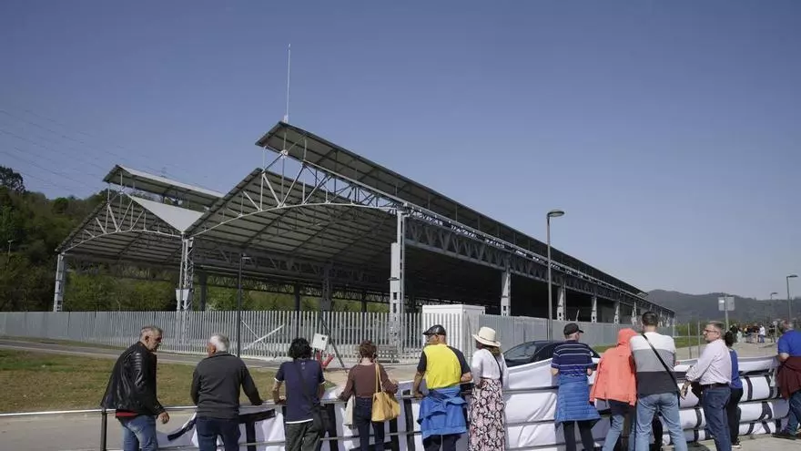 Así es el nuevo recinto ferial de Talleres del Conde en La Felguera
