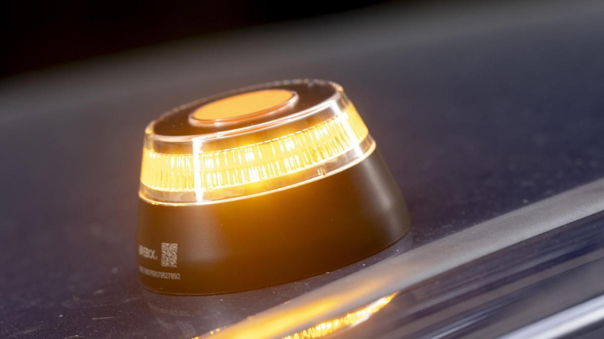 Imagen de la baliza V-16.