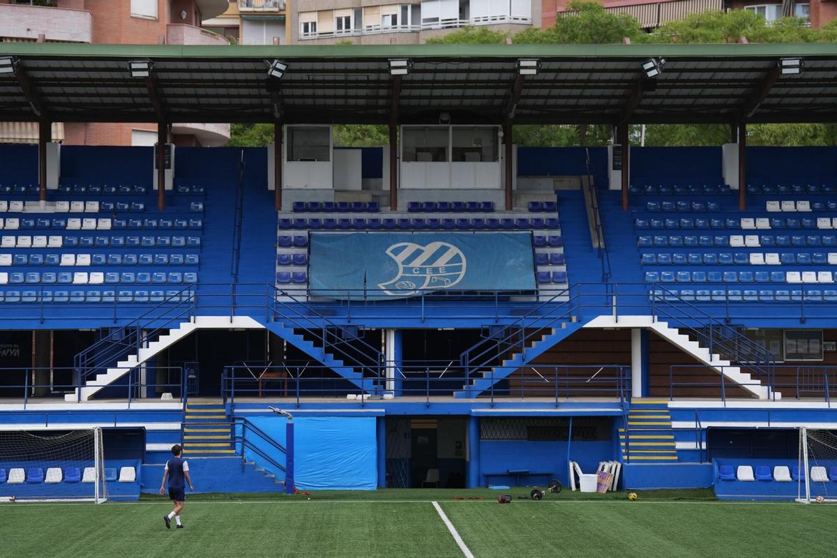 El Nou Sardenya, campo del Europa.