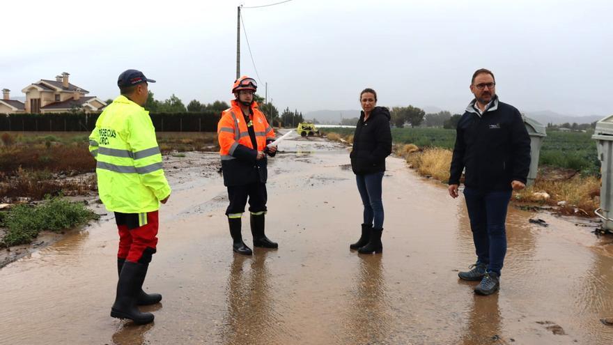 El temporal deja en Lorca 60 litros por metro cuadrado